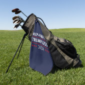 Keep America Trumpless VII Golfhanddoek (Groen)
