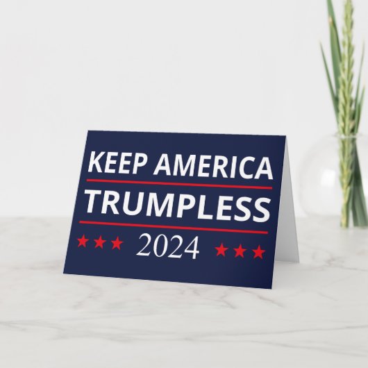 Keep America Trumpless VII Kaart (Voorkant)