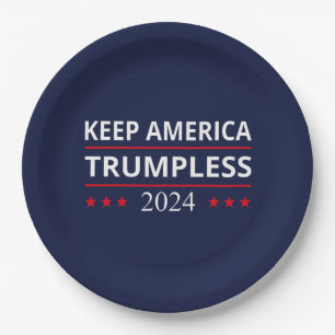 Keep America Trumpless VII Papieren Bordje