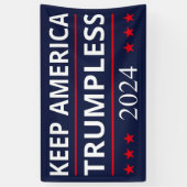 Keep America Trumpless VII Spandoek (Verticaal)