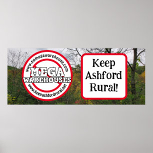 Keep Ashford Rural   Neen Mega Warehouses Poster