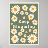 Keep blooming. Inspiration Poster (Voorkant)