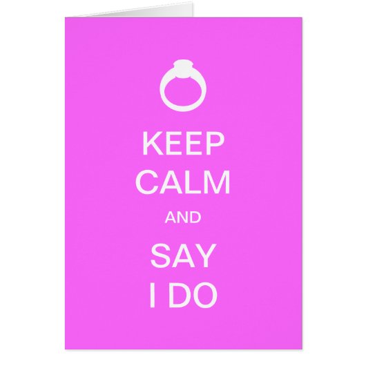 Keep Calm (Devant)