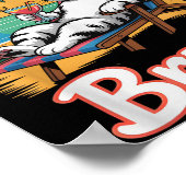 Keep Calm 67 Bruh Cat Vacation Cruise Trip Joke Ge Poster (Hoek)