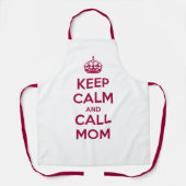 Keep Calm and Call Mom Schort (Voorkant)