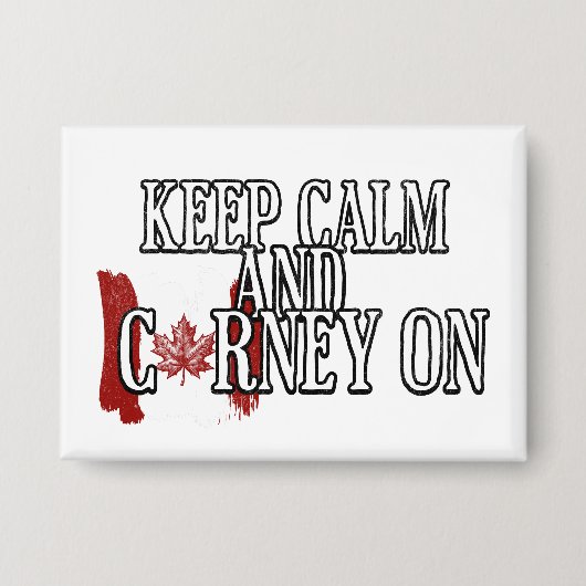Keep Calm and Carney On Button (Voorkant)