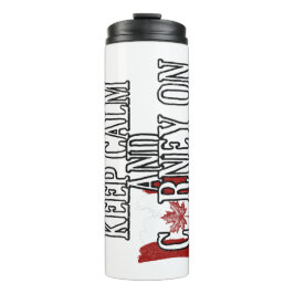 Keep Calm and Carney On Thermosbeker