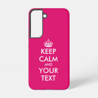 Keep calm and carry on meme roze aangepast