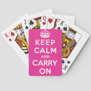 Keep Calm and Carry On Speelkaarten