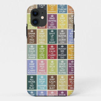 keep calm and… iPhone 11 hoesje