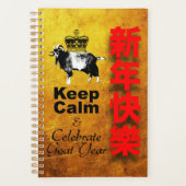 Keep Calm and Celebrate Goat Year 2027 Pl2 (Devant)