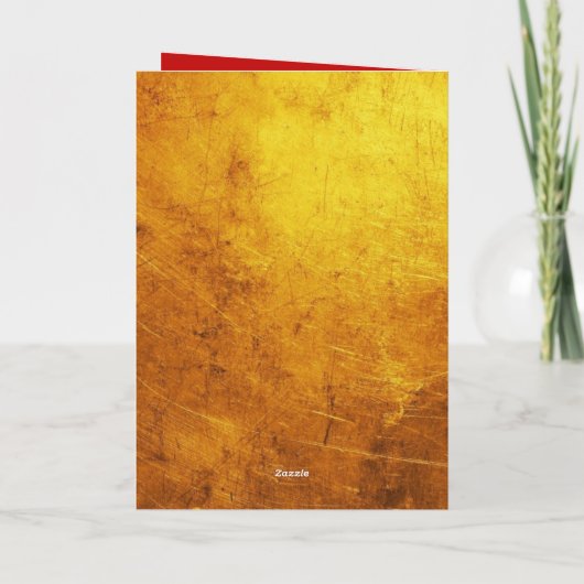 Keep Calm and Celebrate Ram Year VGC2 Feestdagen Kaart (Achterkant)