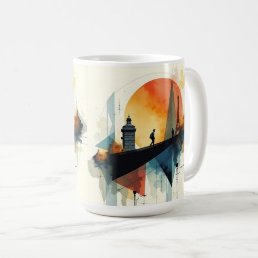 Keep Calm and Drink Coffee Mug (Devant droit)