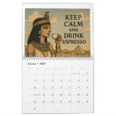 Keep Calm and Drink Espresso Kalender (Jan 2027)
