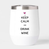 Keep Calm and Drink Wine (Arrière)