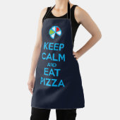 Keep Calm and Eat Pizza 1 Schort (Insitu)
