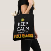 Keep Calm And Go To Tiki Bars Draagtas (Dichtbij)