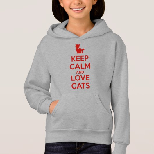 Keep Calm and Love Cats (Voorkant)