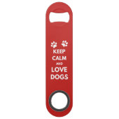 Keep calm and love dogs (Devant)