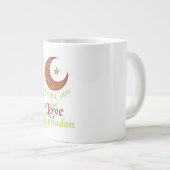 Keep Calm and Love Ramadan Extra Grote Beker (Voorkant rechts)