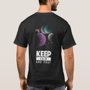 keep calm and pray t-shirt
