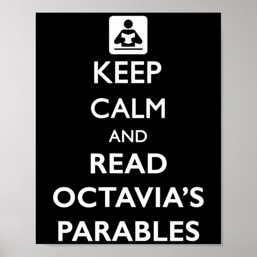 Keep Calm And Read Parables  Poster (Voorkant)