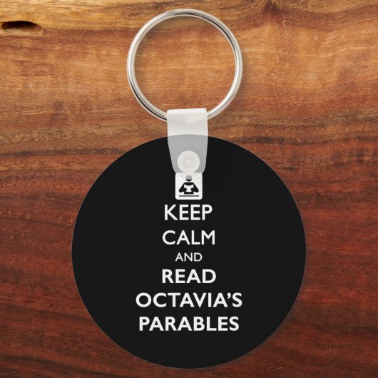 Keep Calm And Read Parables  Sleutelhanger (Voorkant)