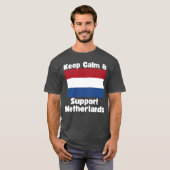 Keep Calm and Support Netherlands boy T-shirt (Voorkant volledig)