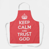 Keep Calm and Trust God Schort (Voorkant)