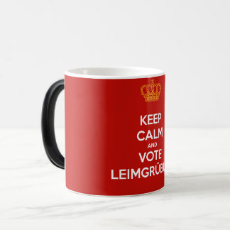 Keep Calm and VOTE Tasse verte de colonie (RED Edi