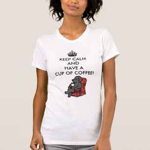 Keep Calm Black Labrador T-shirt
