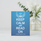 Keep Calm  Briefkaart (Staand voorkant)