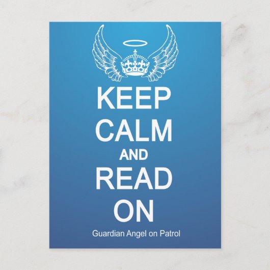 Keep Calm  Briefkaart (Voorkant)