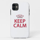 Keep Calm  Case-Mate iPhone Case (Achterkant)
