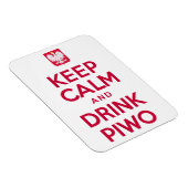 Keep Calm Drink Piwo Pools Magneet (Rechterzijde)