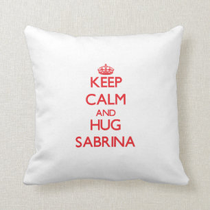 Keep Calm en Hug Sabrina Kussen