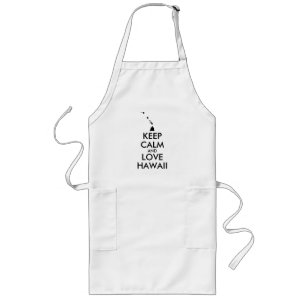 KEEP CALM EN LOVE HAWAII LANG SCHORT