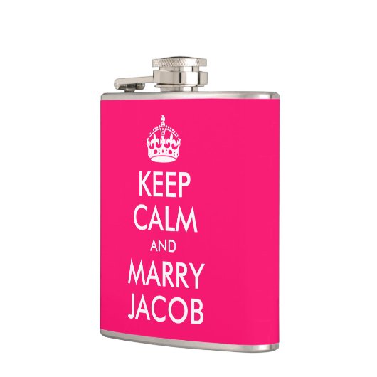 Keep Calm en Marry Jacob Heupfles (Links)
