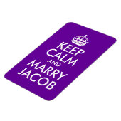 Keep Calm en Marry Jacob Magneet (Linkerzijde)