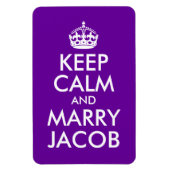 Keep Calm en Marry Jacob Magneet (Verticaal)