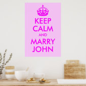 Keep Calm en trouw met John Print (Keuken)