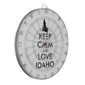 KEEP CALM EN VERLIES IDAHO DARTBORD (Voorkant Links)