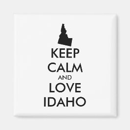 KEEP CALM EN VERLIES IDAHO MAGNEET
