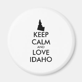 KEEP CALM EN VERLIES IDAHO MAGNEET
