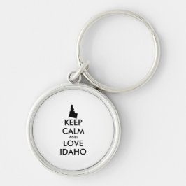 KEEP CALM EN VERLIES IDAHO SLEUTELHANGER