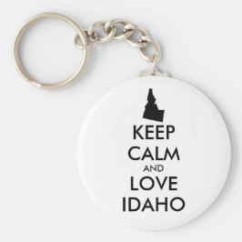 KEEP CALM EN VERLIES IDAHO SLEUTELHANGER