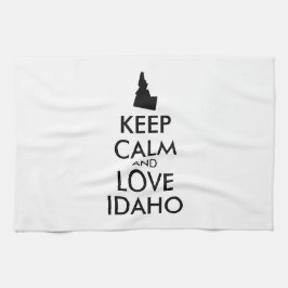 KEEP CALM EN VERLIES IDAHO THEEDOEK