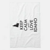 KEEP CALM EN VERLIES IDAHO THEEDOEK (Verticaal)