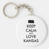 KEEP CALM EN VERLIES KANSAS SLEUTELHANGER (Voorkant)