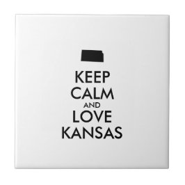 KEEP CALM EN VERLIES KANSAS TEGELTJE
